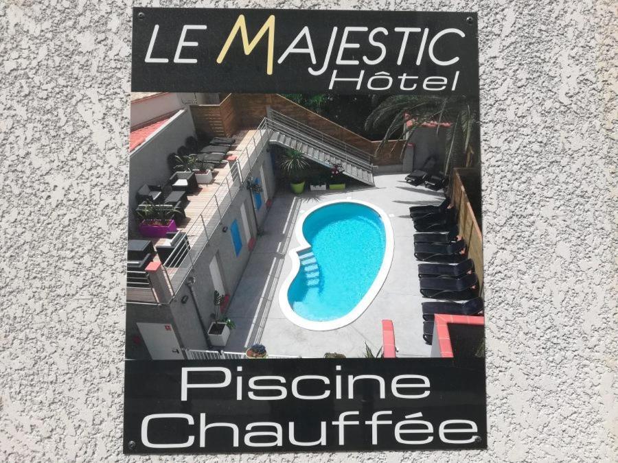 Hotel Le Majestic Canet Plage Exterior photo